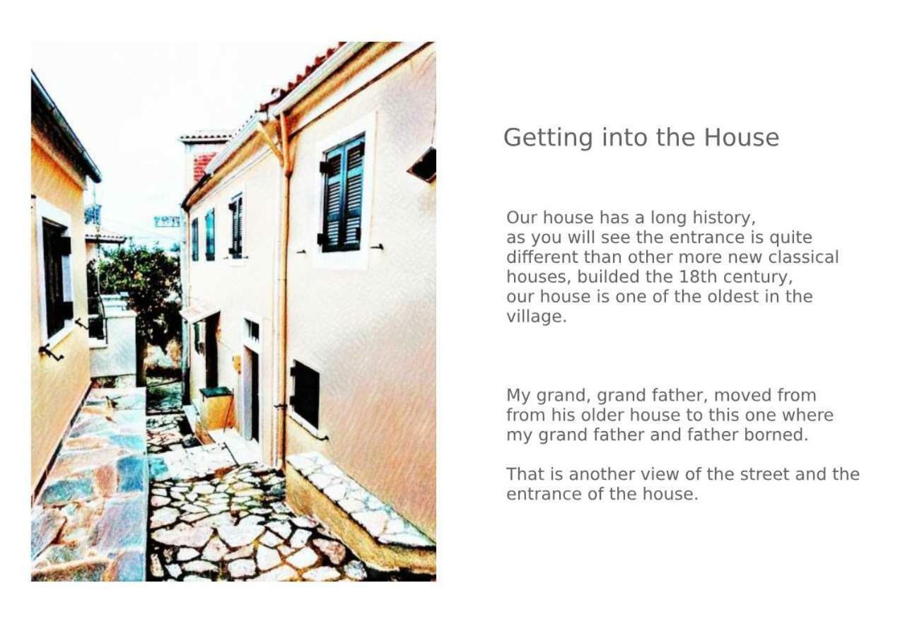 Country Traditional House In Corfu Village, Greece Sinarades Luaran gambar