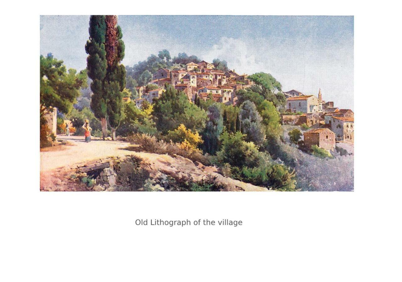Country Traditional House In Corfu Village, Greece Sinarades Luaran gambar